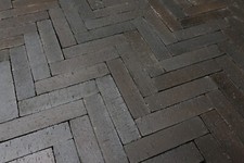 Pflasterklinker Dresden 21,6x5,2x7 cm anthrazit braun Klinkerpflaster Waaltjes