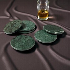 Grüner Marmor Untersetzer -