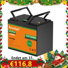 LCD-Anzeige Akku 100Ah 12V