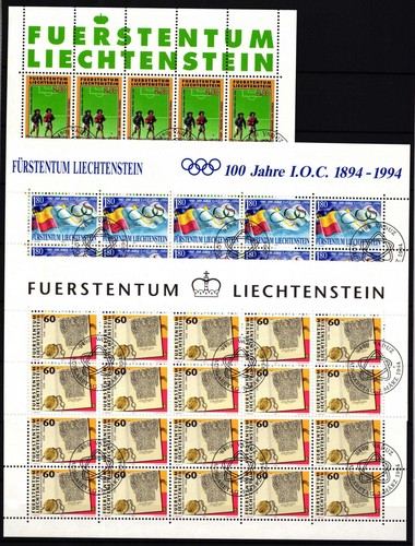 Liechtenstein 1081 1083 - liechtenstein, 1081-1083