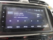 Autoradio Mitsubishi Space Star (A00) Bj.17 Pioneer 2-DIN Mediacenter Touchscree