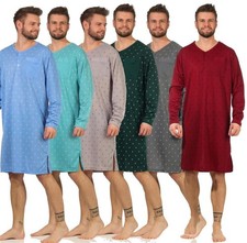 Herren Nachthemd langarm