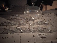 Glasbowle-Set mit Deckel