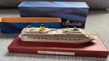 Schiffsmodell Costa Magica neu, OVp., Metall, 20 cm lang