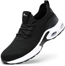 Arbeitsschuhe S3 Sicherheitsschuhe Herren Stahlkappe Sportliche Leicht EUR39-45