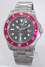 ULA VOLL-TITAN Taucheruhr Herrenuhr 20 ATM WR - hypoallergen - NEU