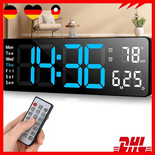 Led digitale wanduhr großes - led,