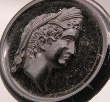 Brosche Materialmix antikes