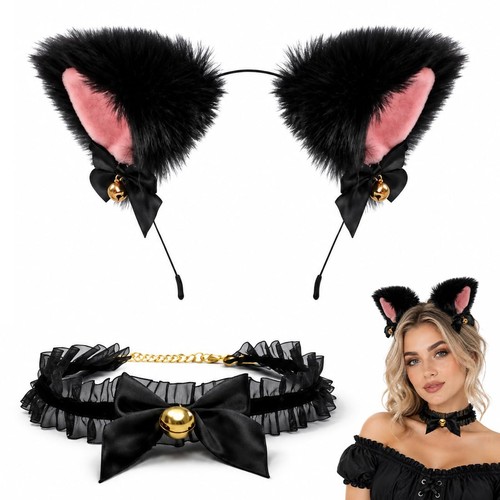 Katzenkostüm set mit - katzenkostüm,