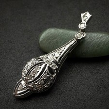 Anhänger Art Deco Stil 14k