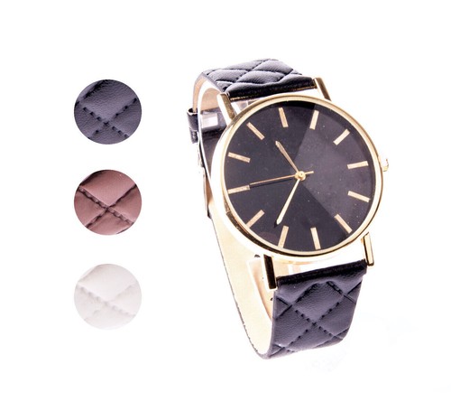 Damenarmbanduhr kunstleder uhr - damenarmbanduhr,