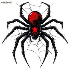 Spinne Spider Aufkleber