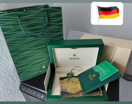 Rolex uhrenbox grün - rolex,