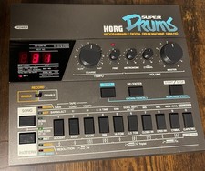 KORG SUPER DRUMS DDM 110 Drumcomputer mit SYNC + Trigger Out(!) -TOP Zustand