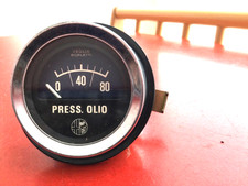 Alfa Romeo Öldruckmessgerät Veglia  Borletti OLIO  Spider Junior Giulia  Bertone