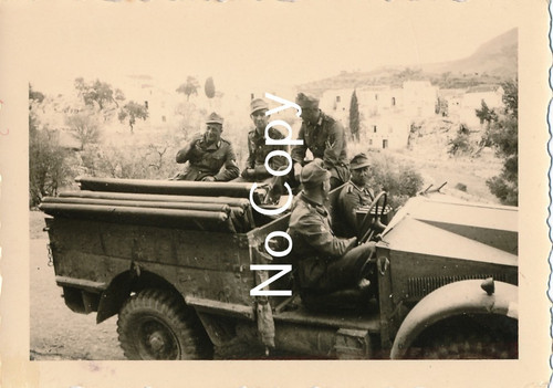 Foto soldaten lkw - auf, kreta