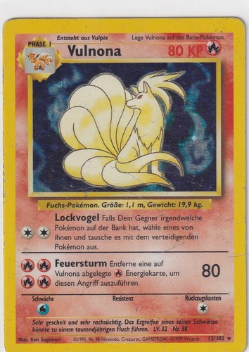 Pokemon karte basis base - karte,