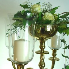 Blumenschale GOLD für