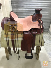 Western ledersattel wade tree - western,