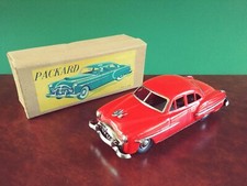 1950'er TN Nomura Japan Mittelgroße Packard Blechspielzeug mit OVP