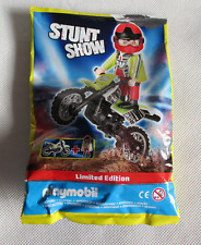 Playmobil - Stunt Show Motorradfahrer  - im Polybag Polybeutel limitiert NEU OVP