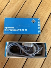 Telefunken Dynamic Microphone TD 20 TS for Reel to Reel Recorders West Germany