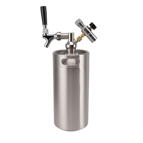 Mini edelstahlfass mit - 3.6l,