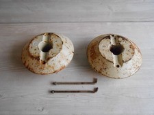2 Radgewichte Gewichte + Schrauben für Fortschritt E 930/931 Balkenmäher
