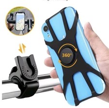 Handyhalterung Fahrrad Silikon Universal Lenker Handy Halterung Halter 360 Grad
