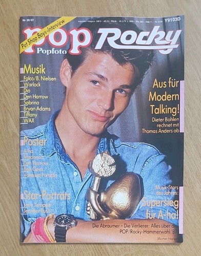 Pop rocky 1987 kiosk - pop,