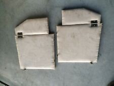 Golf 1 Cabrio VW Kofferraum ausbau Dome links rechts Alcantara beige klappbar