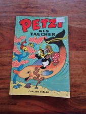 Carlsen Verlag: PETZI als Taucher, Band 12 / 13. Auflage 1983 / RARITÄT