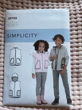 Simplicity Schnitt Nr S9193.A Kinderweste