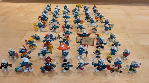 Schlümpfe sammlung - schlümpfe, 75+