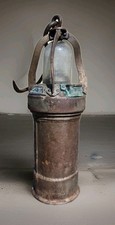 Alte dominit grubenlampe - dominit,