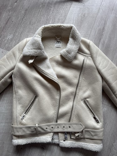 Zara teddy bikerjacke - zara,