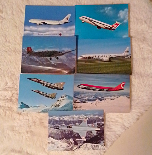 Qatar airways postkarten lot - airways,