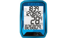 CICLOSPORT Fahrradcomputer "Protos 213" blau, 4-Zeilen-Display, kabellos