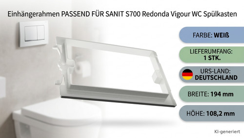Einhängerahmen passend für