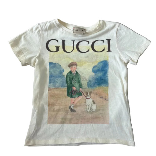 Gucci kinder beige shirt - kinder, dog