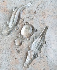 Glastiermenagerie Nilpferd, Eidechse und Krokodil Größe zwischen 9 & 16 cm groß