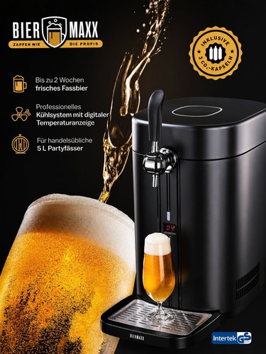 Bierzapfanlage mit kühlung - mit,