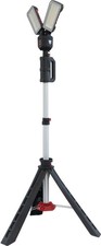 AccuLux LED Arbeitsstrahler 6000 Lumen 2x25W Stativ Akku IP65 224cm