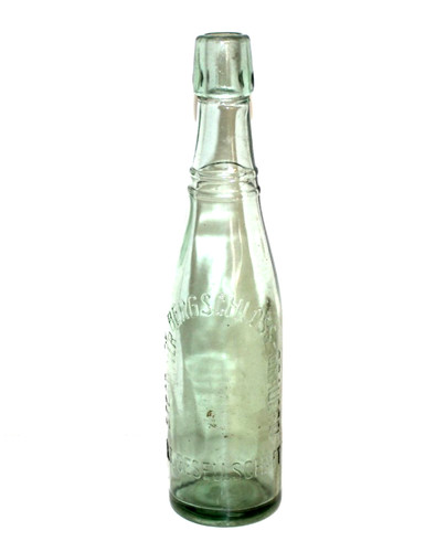Alte bierflasche bergschloss - bierflasche,