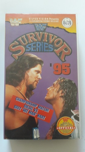 Wwf survivor series 1995 vhs - wwf,