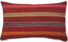 Kelim Kissen Nomaden Antik Shahsavan Jejim Kilim Handgewebt Rot Pillow Cushion