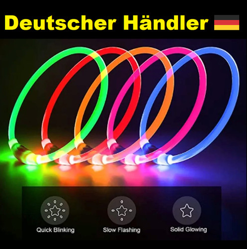Led leuchthalsband - led,