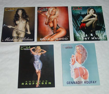 5 x ART PREMIERE SC-ALBEN (Nr.2 , 7 , 8 ,12 =signiert +13) Möbius,Raufeisen u.a.