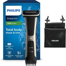 Philips Bodygroom 7000 BG7025/15 Herrenrasierer mit integriertem Kammaufsatz