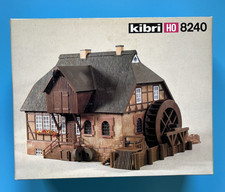 Kibri-Spur H0-8240 Bausatz- "Haus mit Mühlrad"- ungebaut in OVP